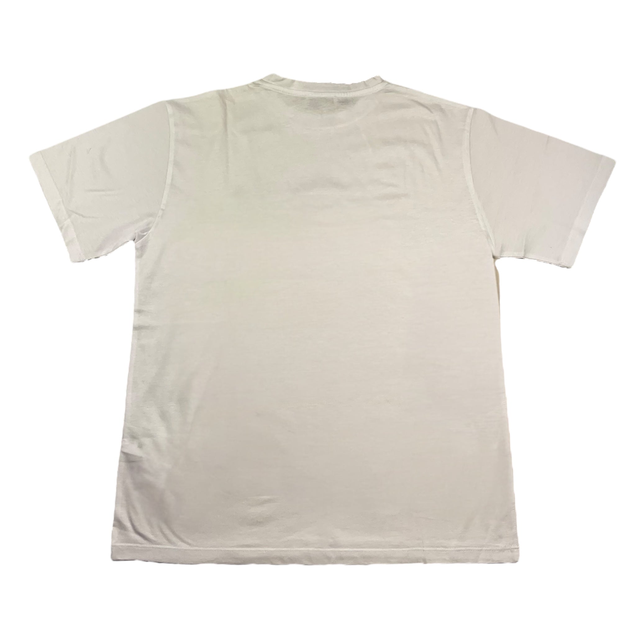 Paolo Pecora T-Shirt Girocollo Tinta Unita con Stampa per Bambino PP4048B BIANCO PAOLO PECORA 