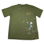 Paolo Pecora T-Shirt Girocollo Tinta Unita con Stampa per Bambino PP4071 VERDE PAOLO PECORA 