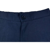 Paolo Pecora Pantalone Tinta Unita con Elastico In Vita per Bambino PP4199 BLU PAOLO PECORA 