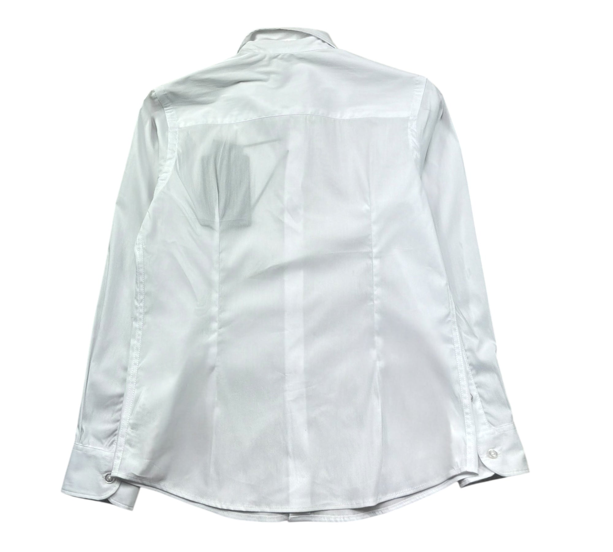 Paolo Pecora Camicia Manica Lunga Tinta Unita per Bambino PP4233 BIANCO PAOLO PECORA 