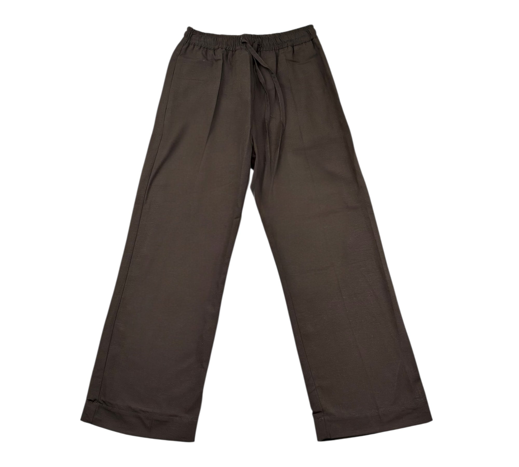 Paolo Pecora Pantalone Tinta Unita con Elastico In Vita per Bambino PP4238 MARRONE PAOLO PECORA 