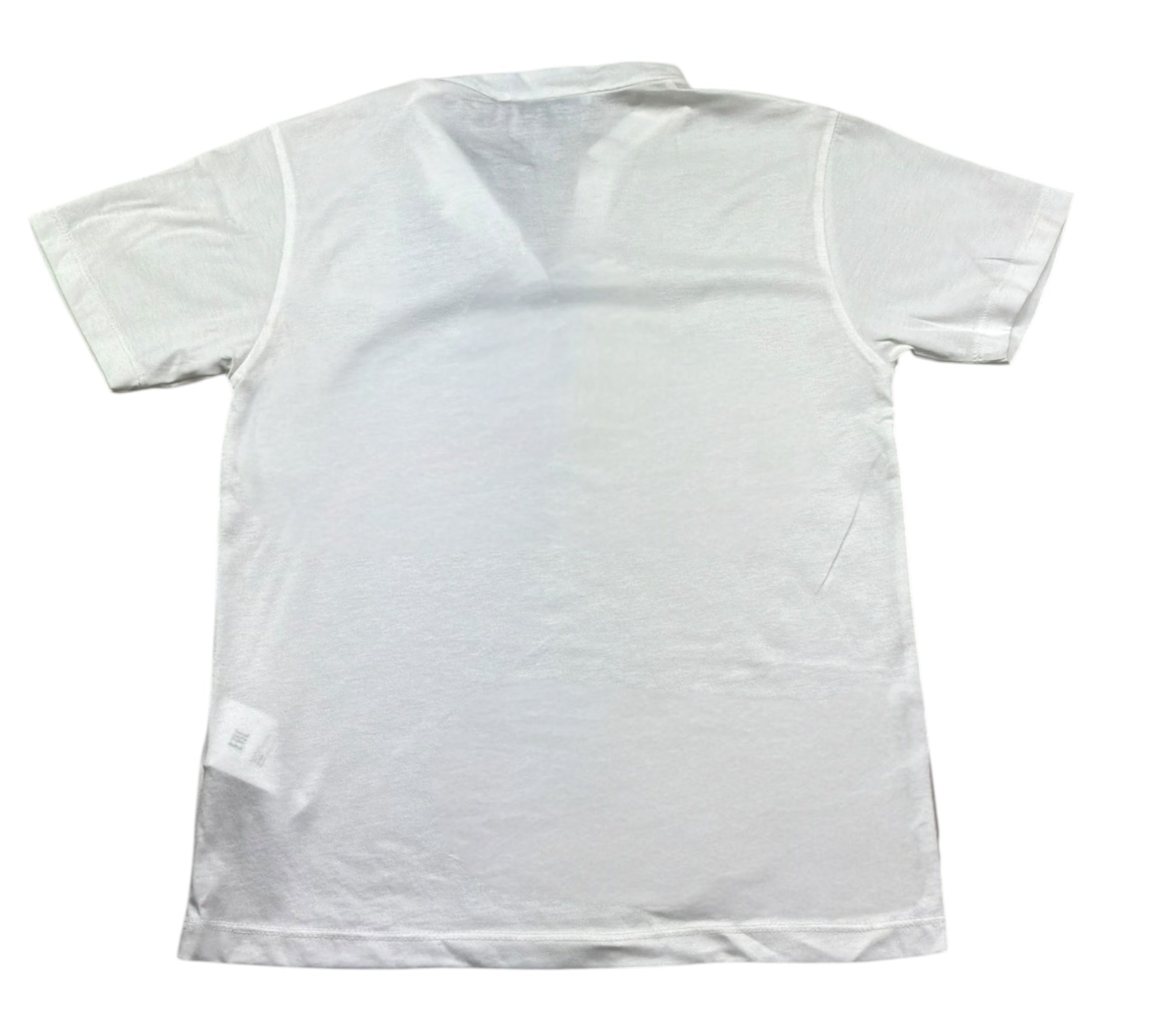 Paolo Pecora T-Shirt Girocollo Tinta Unita con Bottoni per Bambino PP4240 BIANCO PAOLO PECORA 