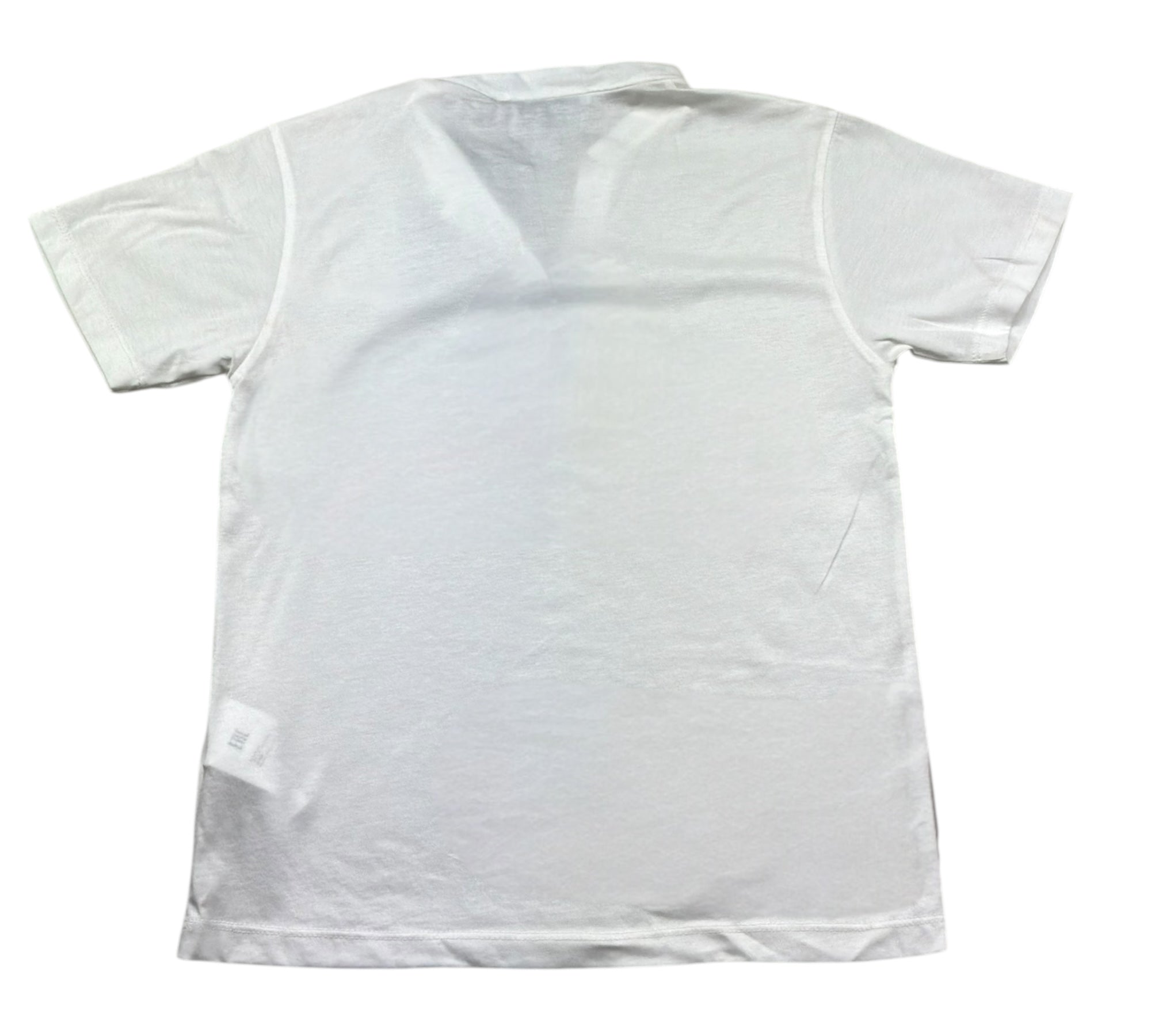 Paolo Pecora T-Shirt Girocollo Tinta Unita con Bottoni per Bambino PP4240 BIANCO PAOLO PECORA 