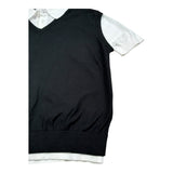 Paolo Pecora Polo Mezza Manica con Finto Gilet per Bambino PP4271 NERO PAOLO PECORA 