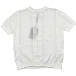 Paolo Pecora T-Shirt Girocollo Tinta Unita con Trafori per Bambino PP4279 BIANCO PAOLO PECORA 