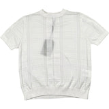 Paolo Pecora T-Shirt Girocollo Tinta Unita con Trafori per Bambino PP4279 BIANCO PAOLO PECORA 