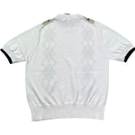 Paolo Pecora T-Shirt Girocollo Tinta Unita con Ricami In Maglia per Bambino PP4284 BIANCO PAOLO PECORA 