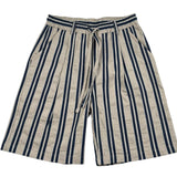 Paolo Pecora Bermuda Fantasia A Righe con Elastico In Vita per Bambino PP4298 BEIGE/BLU PAOLO PECORA 