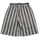 Paolo Pecora Bermuda Fantasia A Righe con Elastico In Vita per Bambino PP4298 BEIGE/BLU PAOLO PECORA 