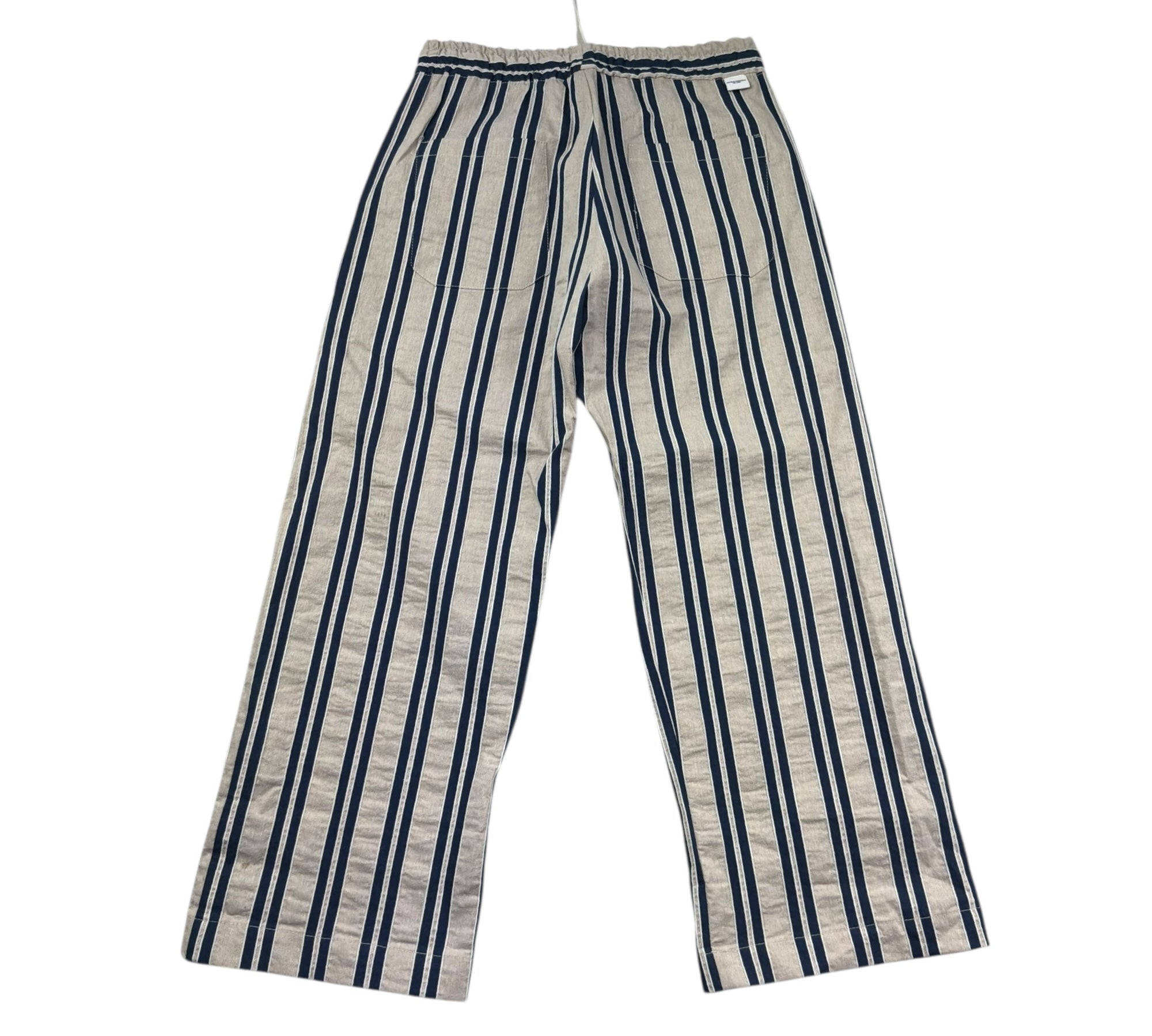 Paolo Pecora Pantalone Fantasia A Righe con Elastico In Vita per Bambino PP4299 BEIGE PAOLO PECORA 