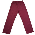 Paolo Pecora Pantalone Tinta Unita con Elastico In Vita per Bambino PP4303 BORDEAUX PAOLO PECORA 