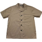 Paolo Pecora Camicia Mezza Manica Tinta Unita per Bambino PP4332 BEIGE PAOLO PECORA 