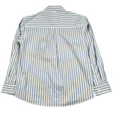 Paolo Pecora Camicia Manica Lunga Tinta Unita Fantasia A Righe per Bambino PP4342 BIANCO PAOLO PECORA 