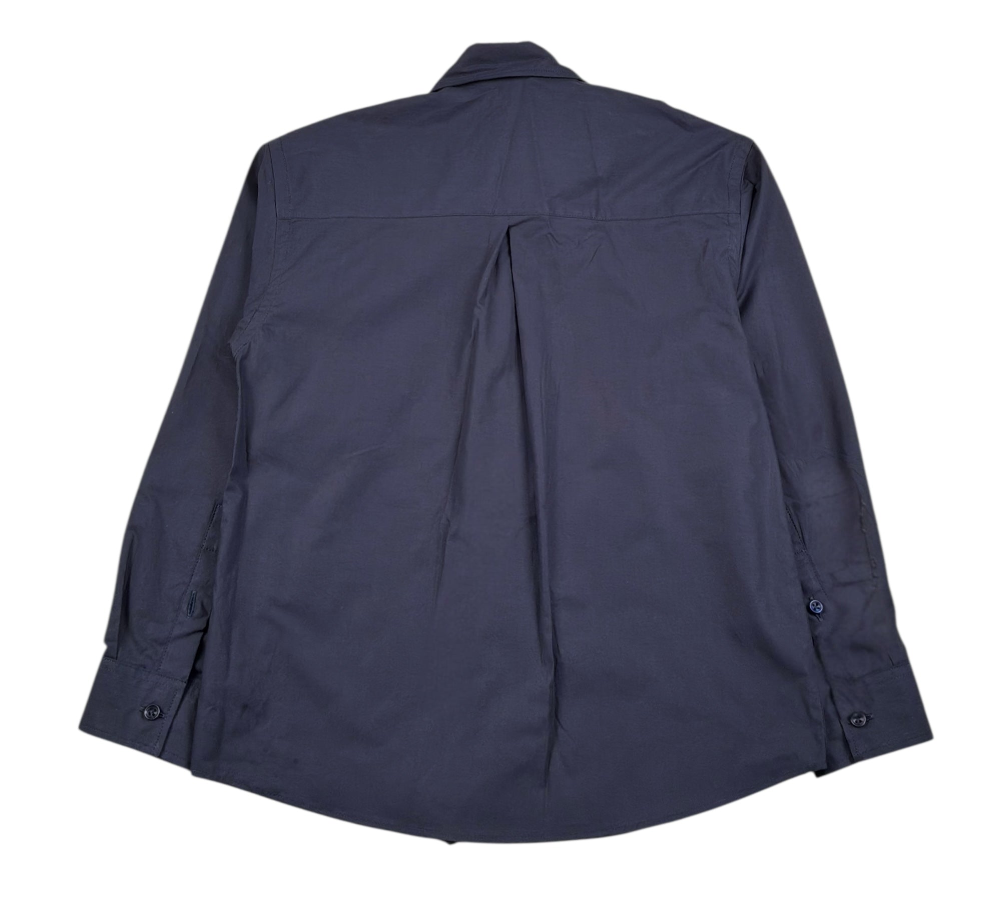 Paolo Pecora Camicia Manica Lunga Tinta Unita per Bambino PP4344 BLU PAOLO PECORA 