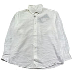 Paolo Pecora Camicia Manica Lunga Tinta Unita per Bambino PP4356 BIANCO PAOLO PECORA 