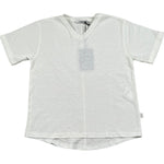 Paolo Pecora T-Shirt Girocollo Tinta Unita per Bambino PP4365 BIANCO PAOLO PECORA 