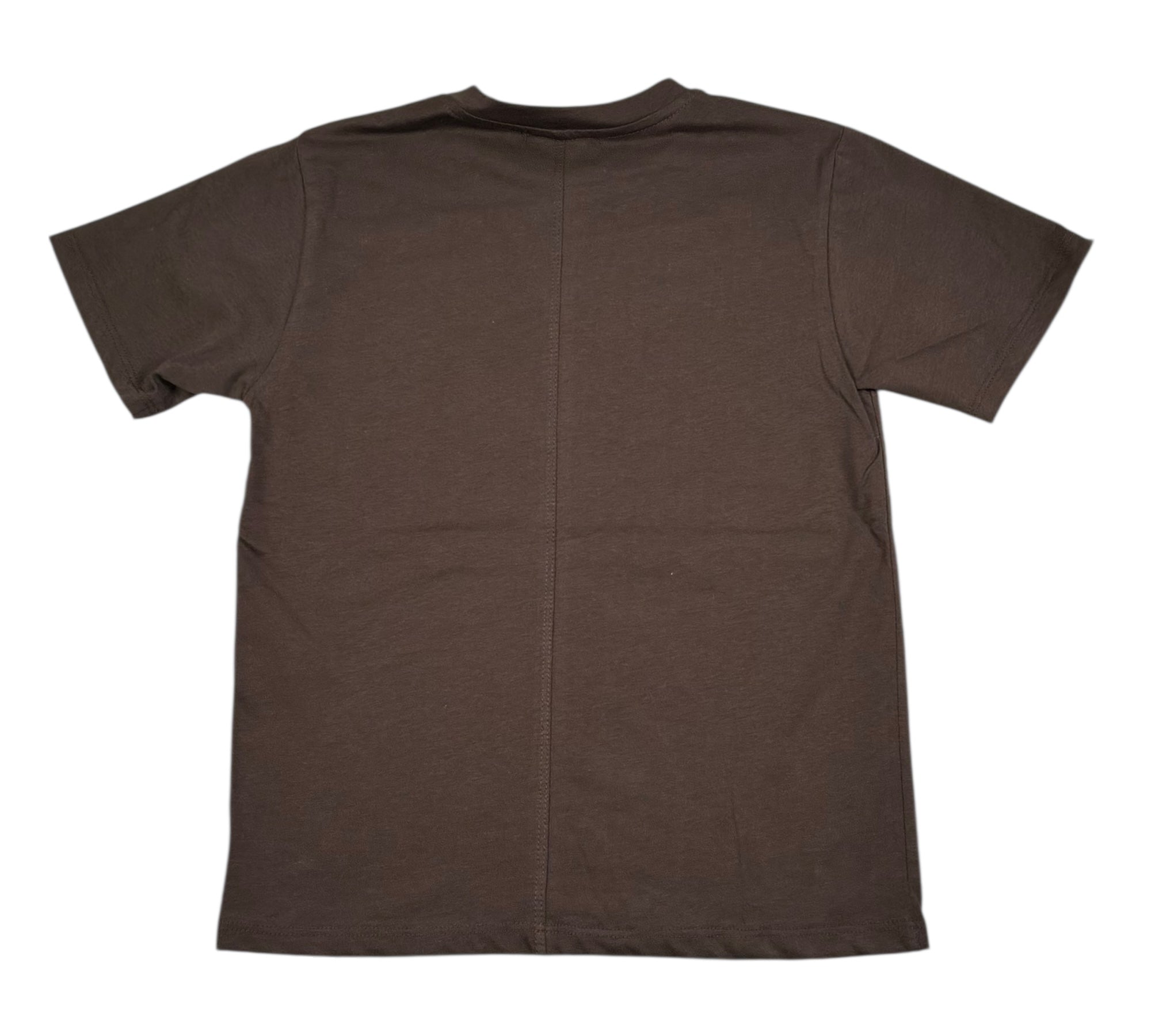 Paolo Pecora T-Shirt Girocollo Tinta Unita per Bambino PP4367 MARRONE PAOLO PECORA 