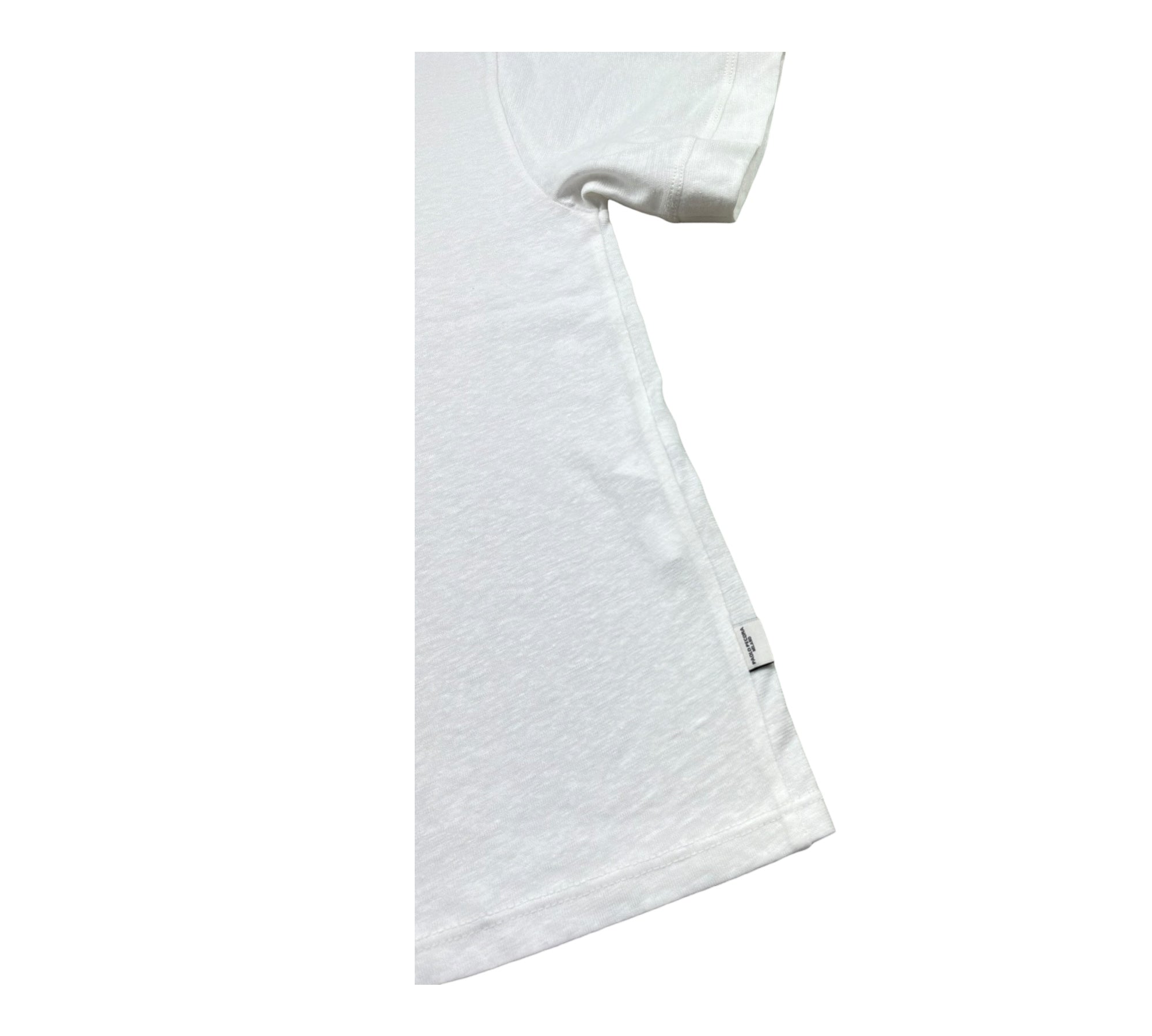 Paolo Pecora T-Shirt Girocollo Tinta Unita per Bambino PP4368 BIANCO PAOLO PECORA 