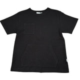 Paolo Pecora T-Shirt Girocollo Tinta Unita con Taschino per Bambino PP4370 NERO PAOLO PECORA 