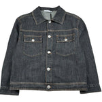 Paolo Pecora Giubbino In Denim Tinta Unita per Bambino PP4372 NERO PAOLO PECORA 