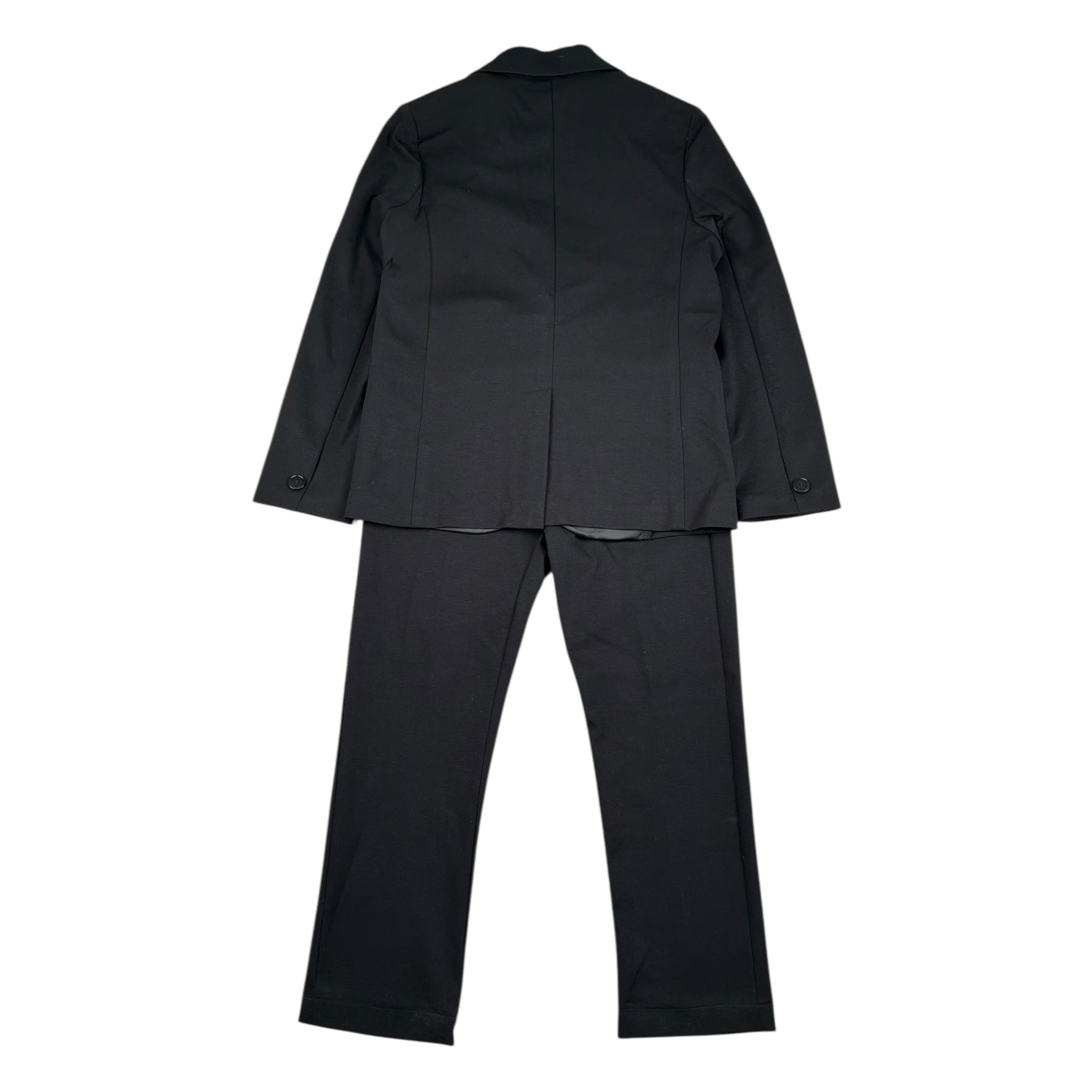 completo 2 pezzi giacca-pantalone tinta unita PP3943 NERO PAOLO PECORA 