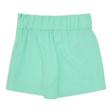 Patrizia Pepe Short Tinta Unita con Elastico In Vita per Bambina 7P0383 VERDE ACQUA PATRIZIA PEPE 
