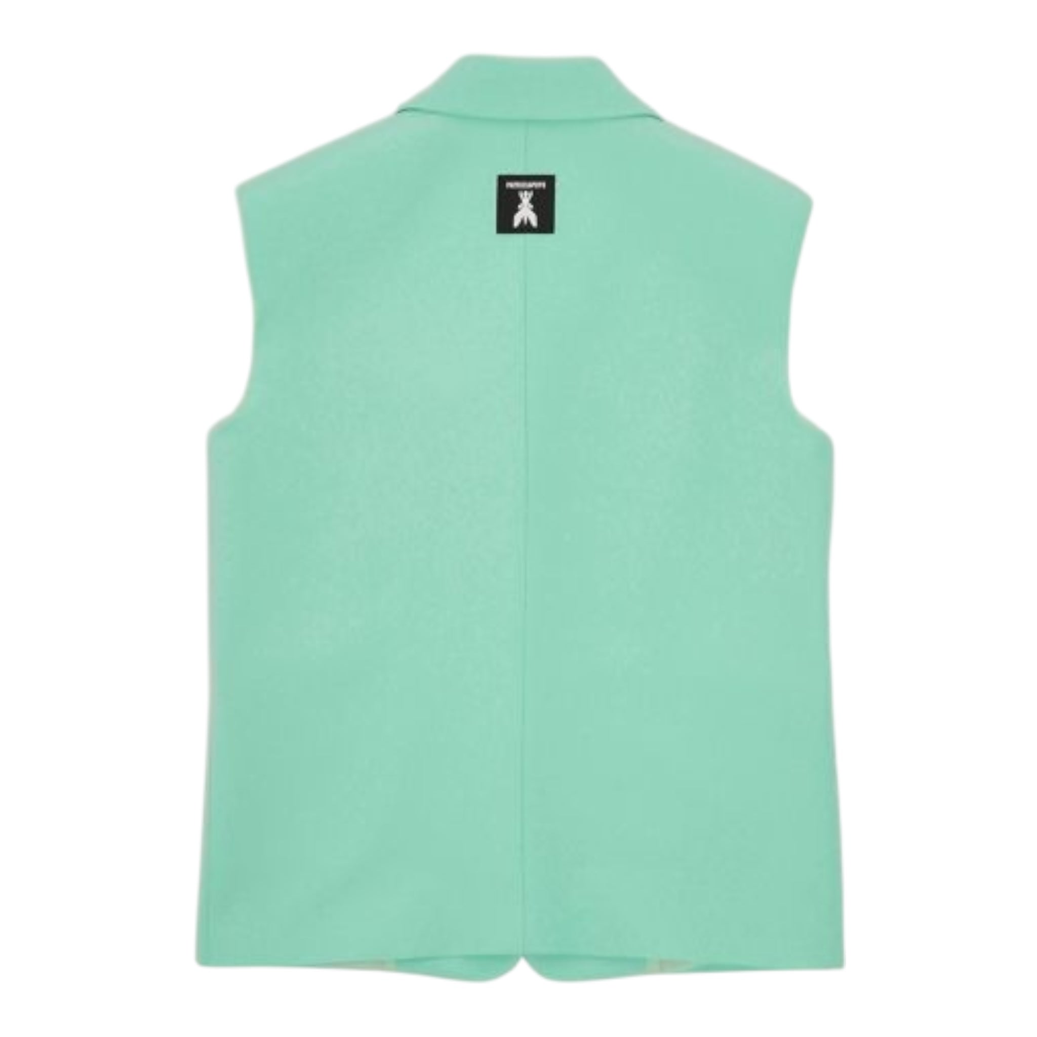 Patrizia Pepe Gilet Tinta Unita con Bottoni per Bambina 7S0278 VERDE ACQUA PATRIZIA PEPE 