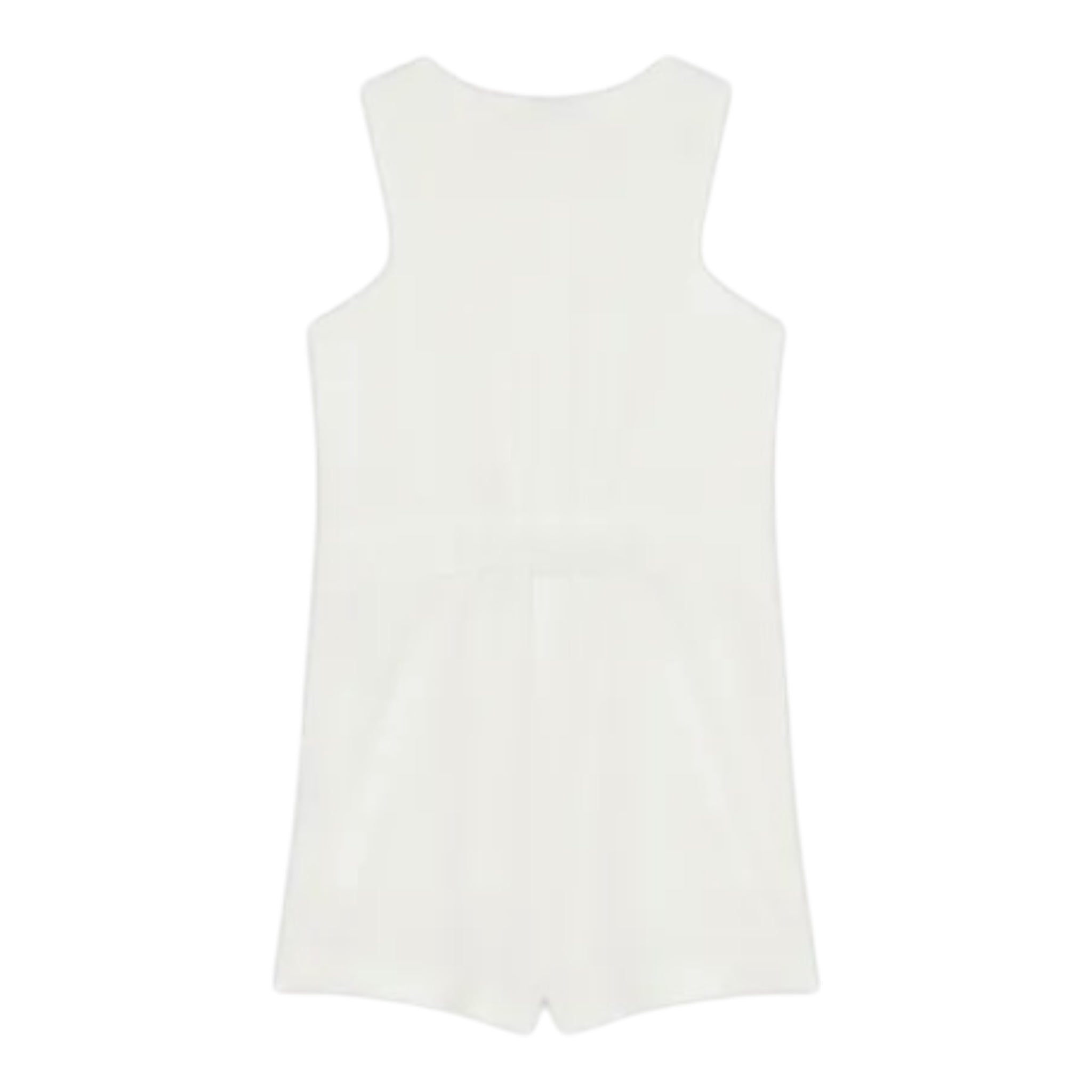 Patrizia Pepe Tutina Intera Tinta Unita per Bambina 7T0018 BIANCO PATRIZIA PEPE 