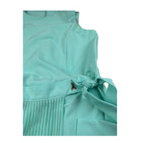 Patrizia Pepe Tuta Giromanica Tinta Unita per Bambina 7T0019 VERDE ACQUA PATRIZIA PEPE 