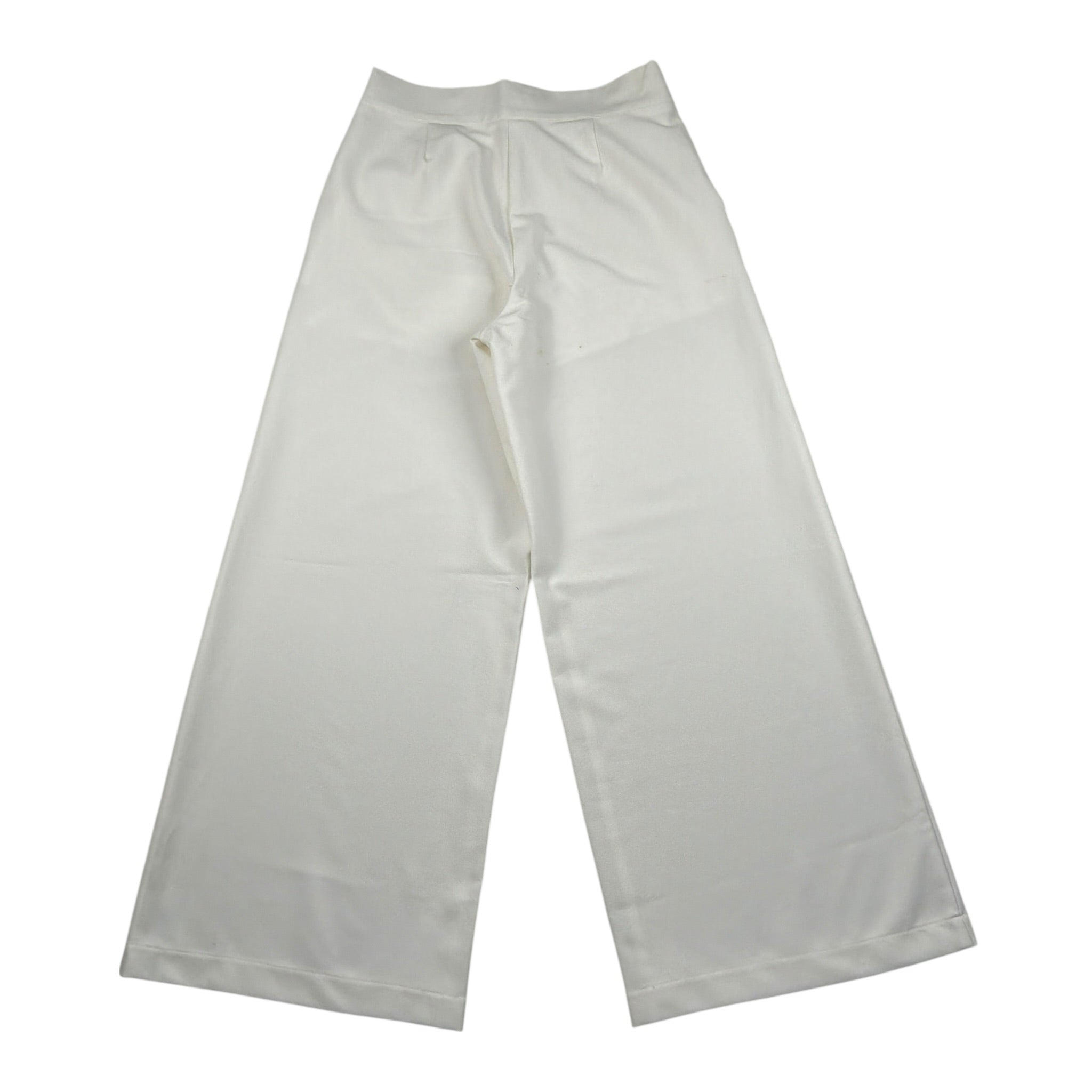 Patrizia Pepe Pantalone tinta unita Modello Palazzo Panna per Bambina PJFPA45 PANNA PATRIZIA PEPE 