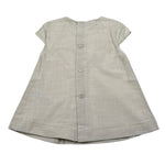 Paz Rodriguez Set Abito Mezza Manica-Coulotte Tinta Unita per Neonata 004152719X BEIGE PAZ RODRIGUEZ 
