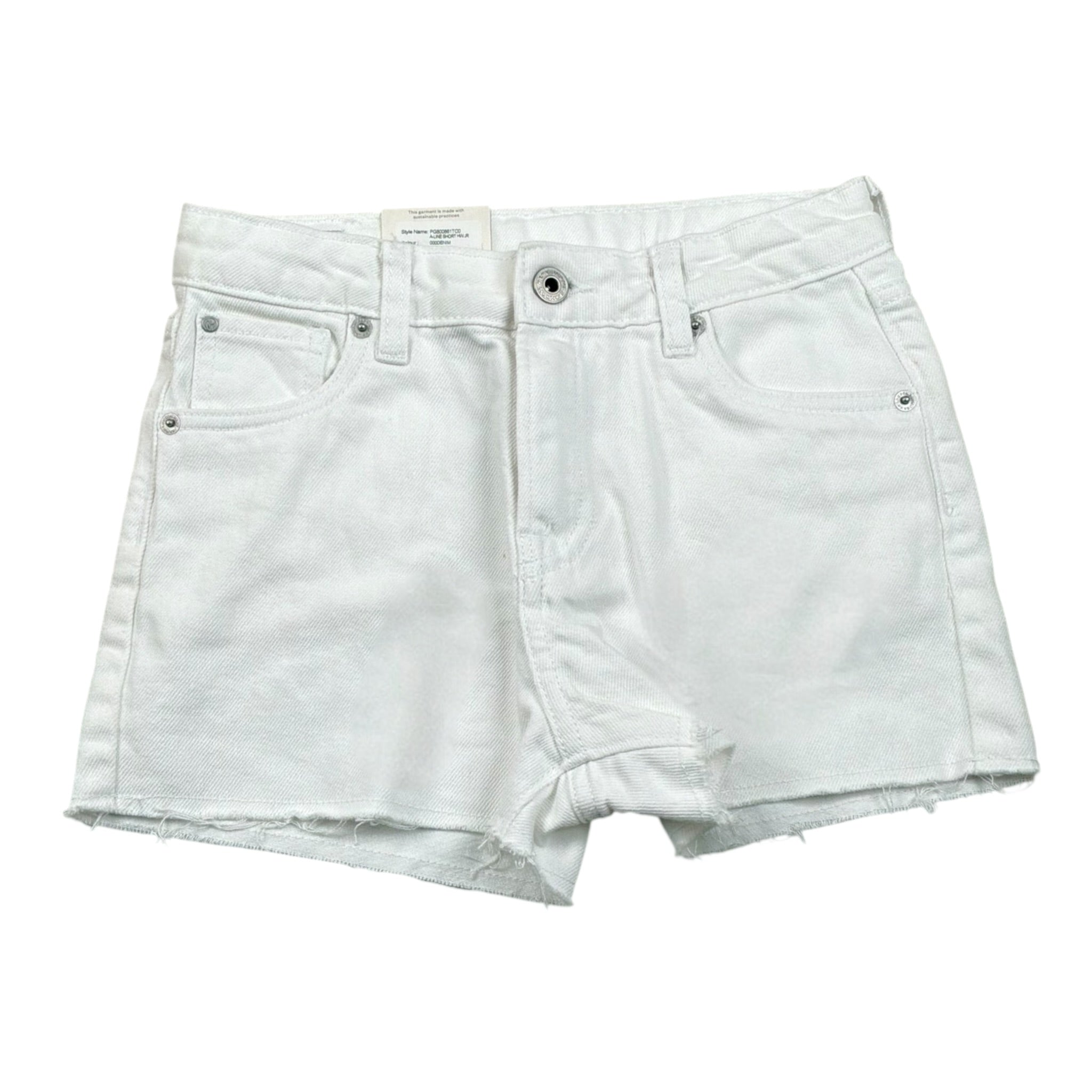 Pepe Feamo Short Tinta Unita con Girovita Regolabile per Bambina PG800861TC0 BIANCO PEPE FEAMO 