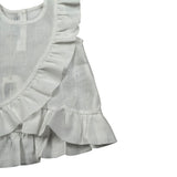 Per Te Top Giromanica tinta unita Bianco per Neonata 33981N BIANCO PER TE 