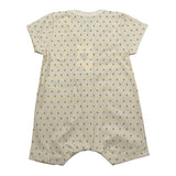 Petit Bateau Pagliaccetto tinta unita con Stampa Giallo per Neonato A09HC GIALLO PETIT BATEAU 