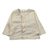 Petit Bateau Cardigan tinta unita Rosa per Neonata A09MM01460 ROSA PETIT BATEAU 
