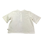 Petit Indi camiciaMezza Manica Girocollo Tinta Unita  per Bambino SS25BK7120 BIANCO PETIT INDI 