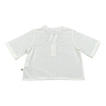 Petit Indi camicia Mezza Manica Girocollo Tinta Unita  per Bambino SS25BK7120X BIANCO PETIT INDI 