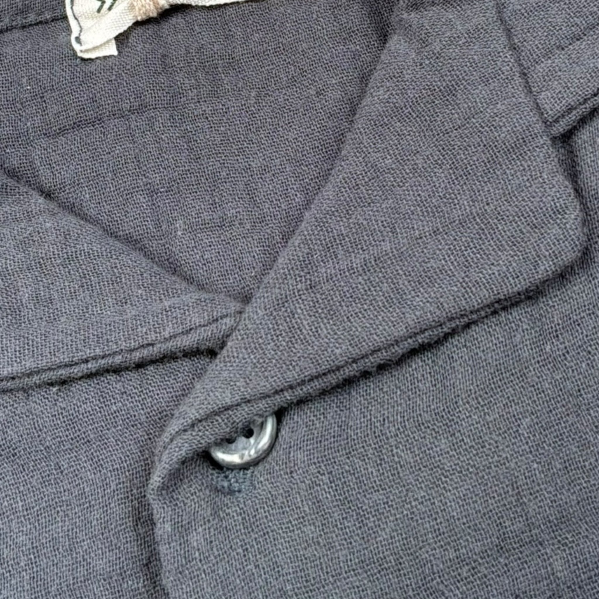Petit Indi Camicia Mezza Manica Tinta Unita per Bambino SS25BK7326XJ GRIGIO PETIT INDI 