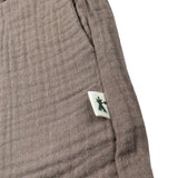 Petit Indi Bermuda Tinta Unita con Elastico In Vita per Bambino SS25BK7528X FANGO PETIT INDI 