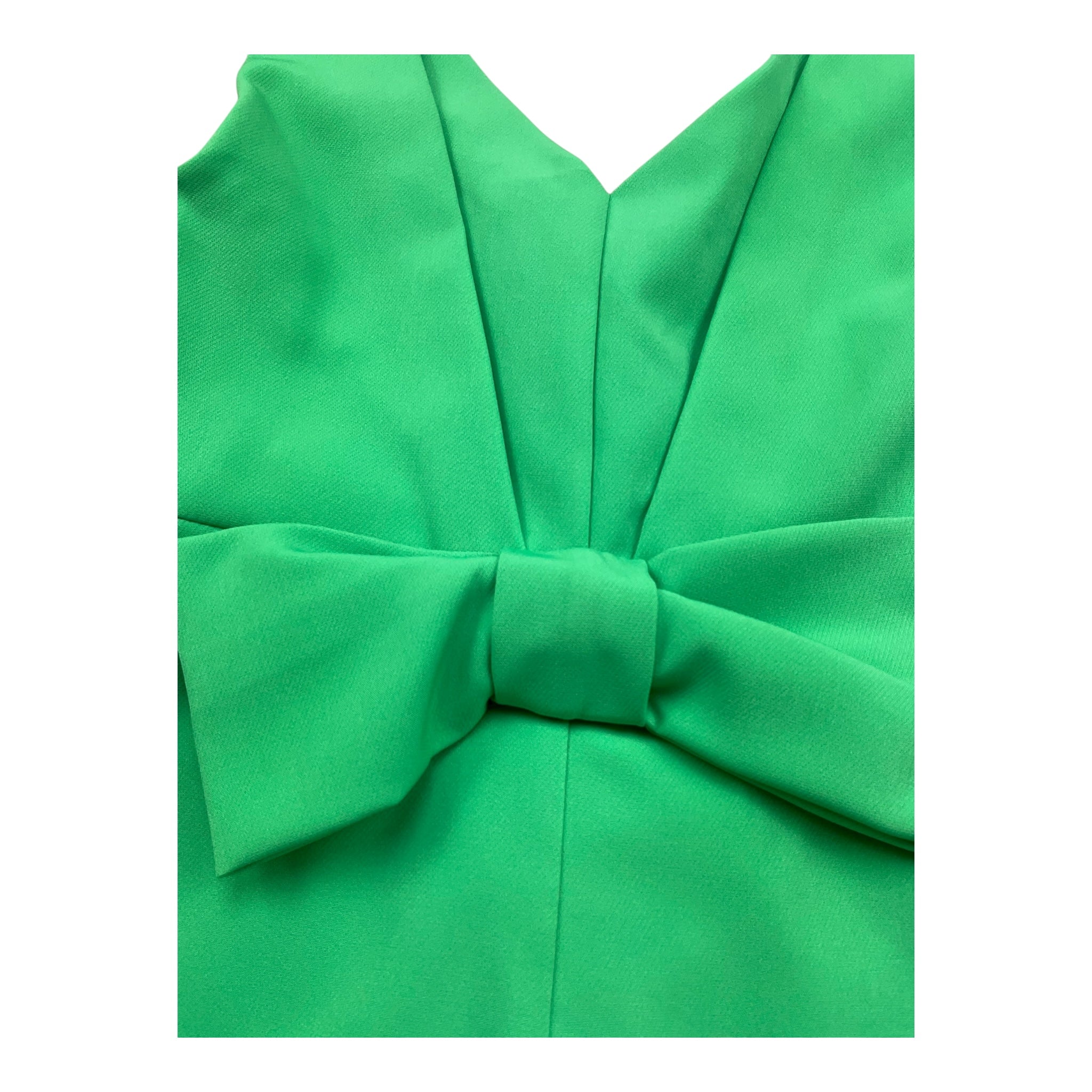 Petit Posh Tuta Intera Tinta Unita Giromanica per Bambina GFBS25023TU VERDE PETIT POSH 