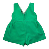 Petit Posh Tuta Intera Tinta Unita Giromanica per Bambina GFBS25023TUX VERDE PETIT POSH 