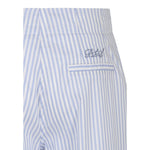Philosophy Pantalone Tinta Unita con Fantasia A Righe per Bambina I1E414 AZZURRO PHILOSOPHY 