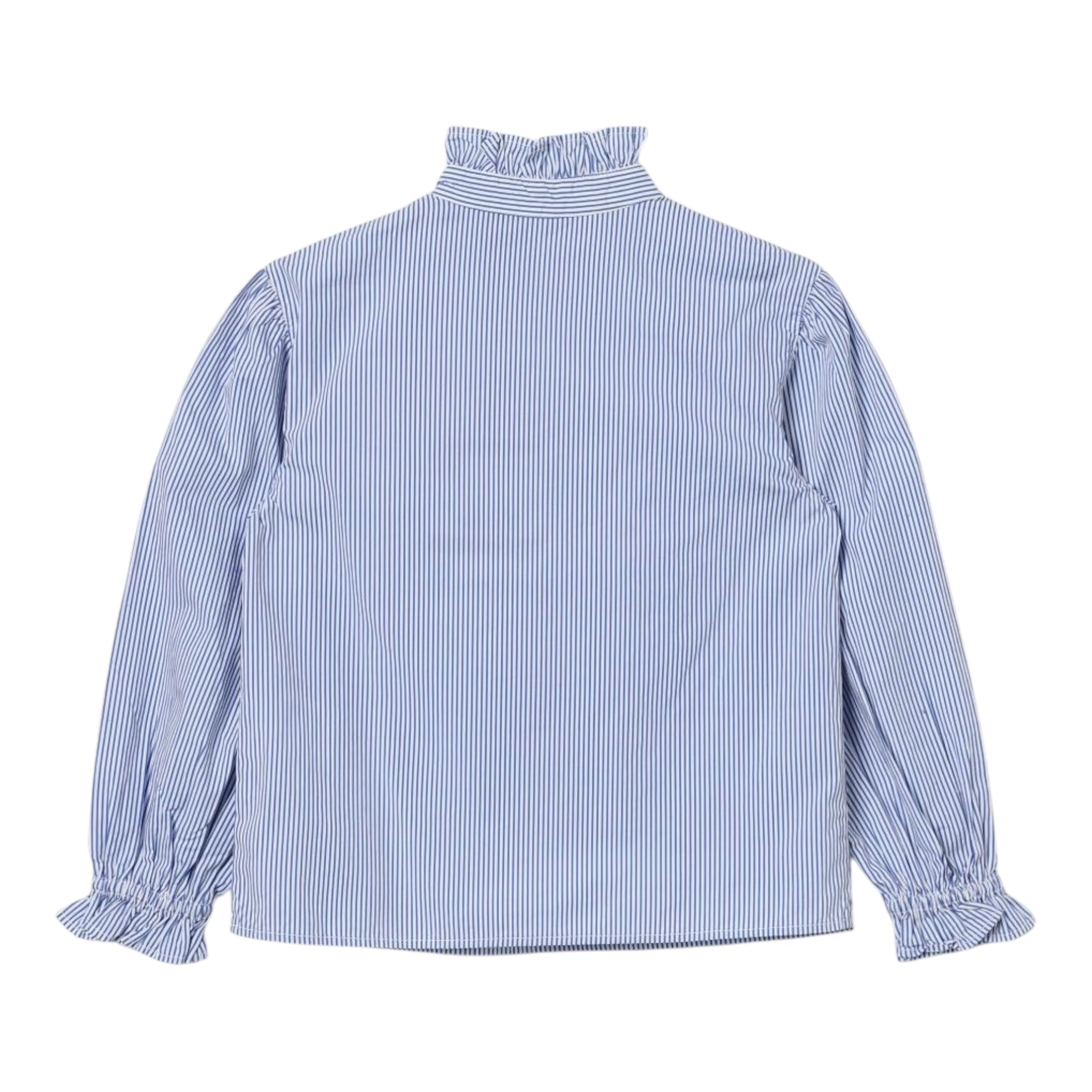 Philosophy Camicia Tinta Unita Manica Lunga Fantasia A Righe per Bambina PFCA029 BIANCO PHILOSOPHY 