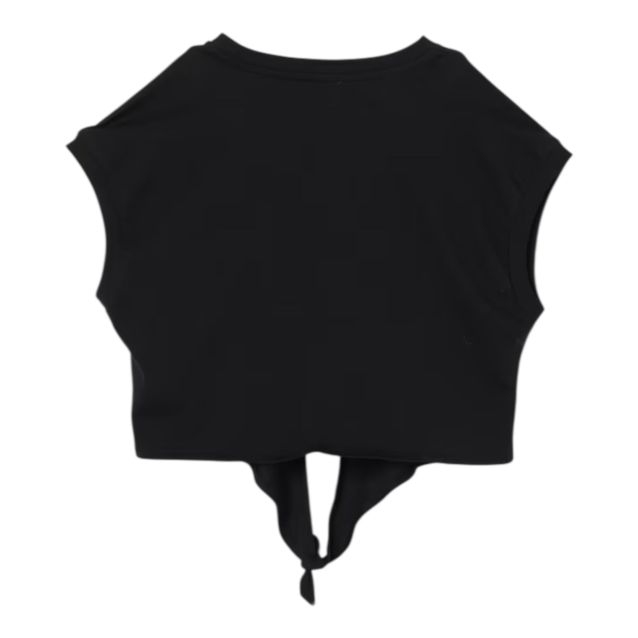 Pinko T-Shirt Girocollo Tinta Unita con Logo per Bambina KFTS004X NERO PINKO 