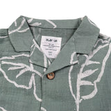 Play Up Camicia Mezza Manica Tinta Unita per Neonato PA011AQ11252 VERDE PLAY UP 