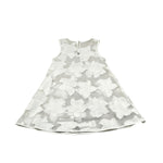 Please Abito Tinta Unita con Sottoveste per Bambina AB043384G73 BIANCO PLEASE 