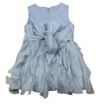 Please Abito Giromania Tinta Unita con Tulle per Neonata AB23290G73 AZZURRO PLEASE 