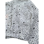 Please Camicia Tinta Unita con Fantasia per Bambina CL13364G73 PANNA PLEASE 