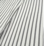 Please Pantalone Tinta Unita Modello A Palazzo con Fantasia A Righe per Bambina PE32131G73 BIANCO PLEASE 