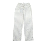 Please Pantalone Tinta Unita con Fantasia A Righe per Bambino PE75131B73 PANNA PLEASE 